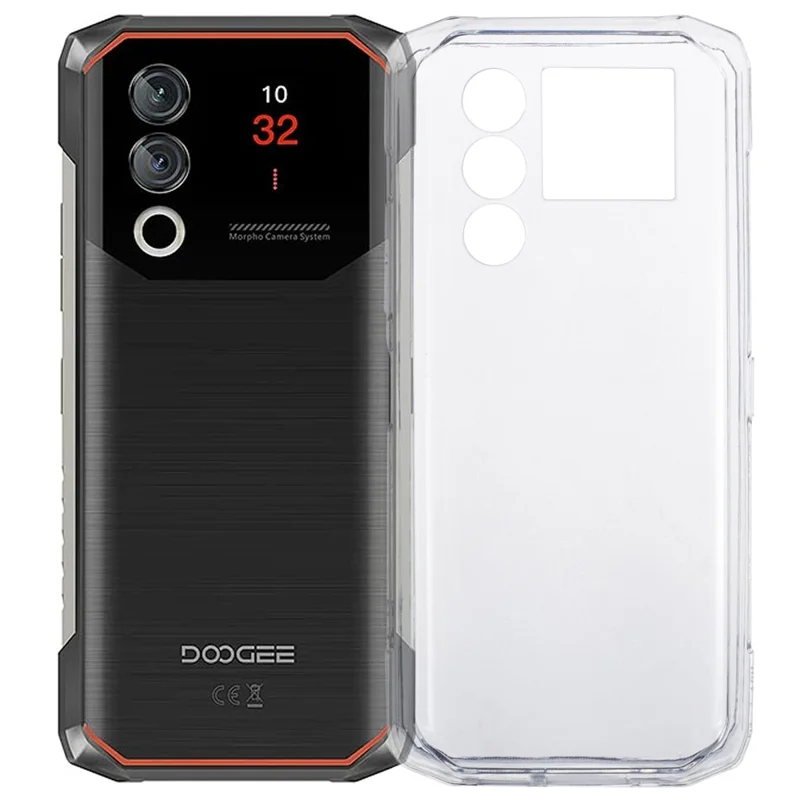 For Doogee Blade10 Max Case Soft TPU Drop Protection Phone Cover - Transparent