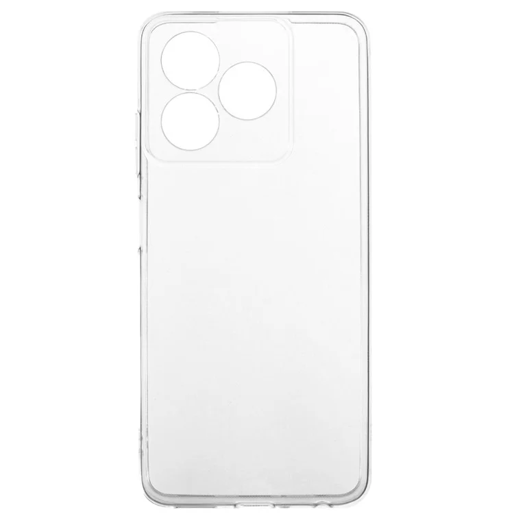 Чехол для Blackview Wave 8C, мягкий ТПУ с защитой от падения - прозрачный