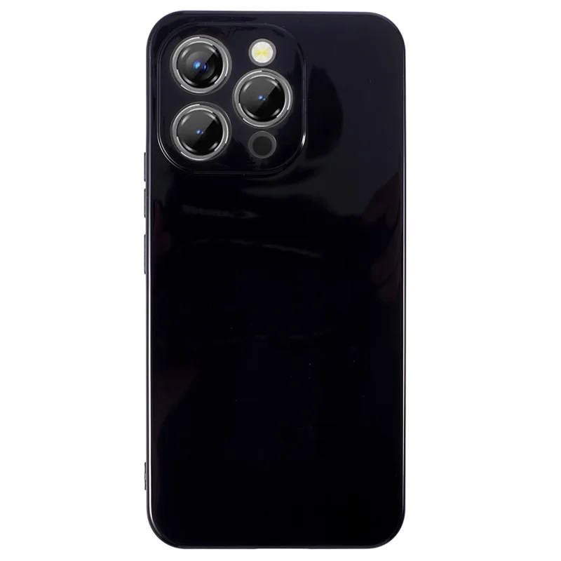 Funda para Oukitel P1 de TPU suave con protección contra caídas - Negro