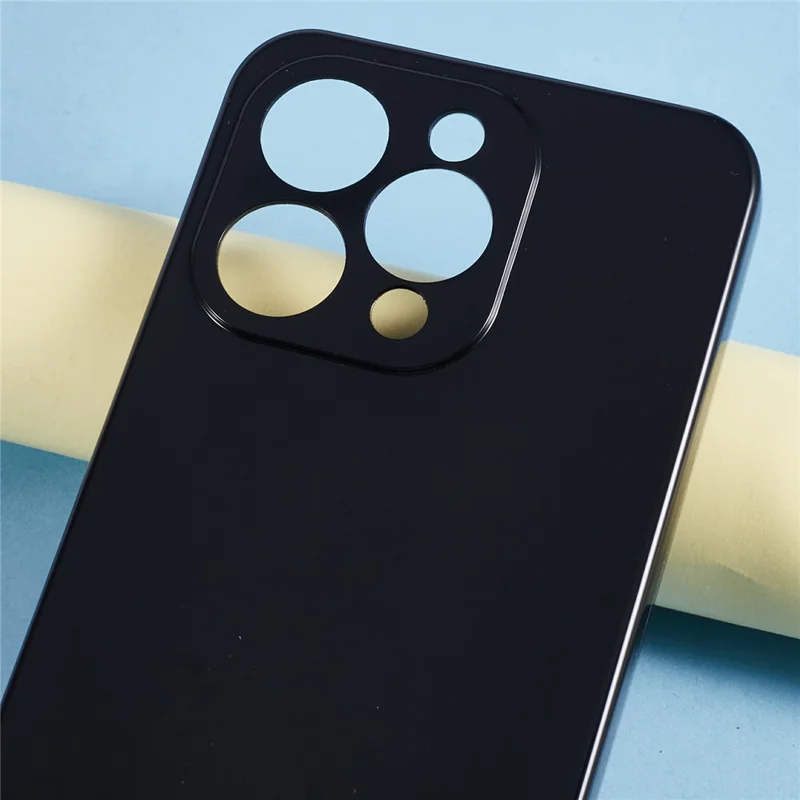 Funda para Oukitel P1 de TPU suave con protección contra caídas - Negro