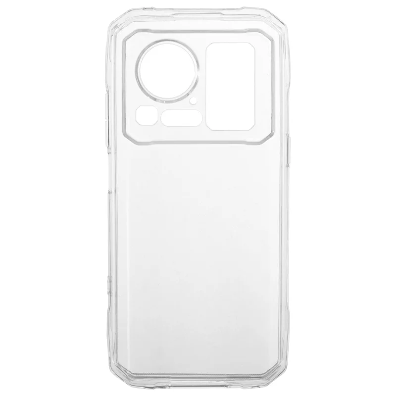 غطاء هاتف لين مرن من مادة TPU مقاوم للسقوط لهوتاف سايبر 15 - شفاف