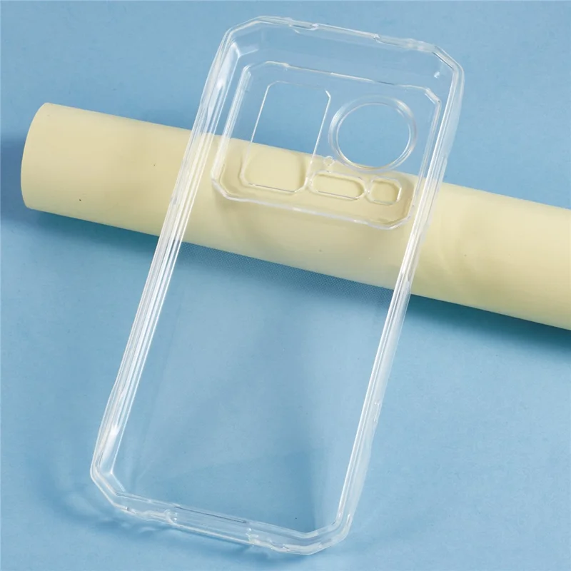 غطاء هاتف لين مرن من مادة TPU مقاوم للسقوط لهوتاف سايبر 15 - شفاف