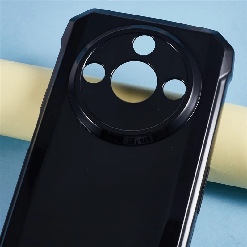 Funda para Hotwav T7 Pro, protección contra caídas de TPU suave - Negro