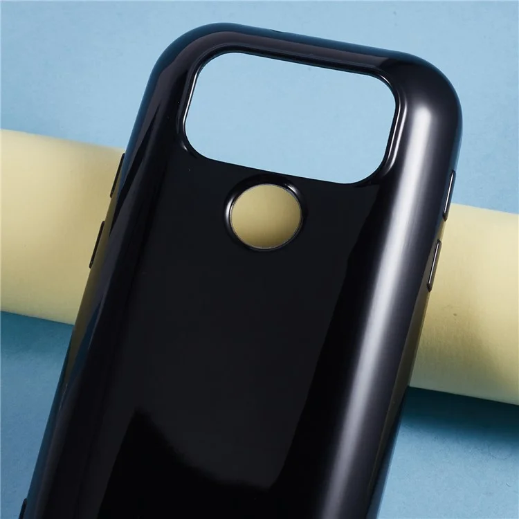 For Unihertz Jelly Max Case Soft TPU Drop Protection Phone Cover - Black