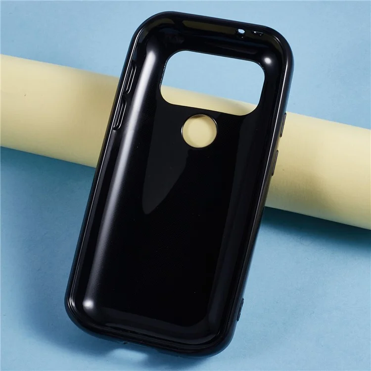 For Unihertz Jelly Max Case Soft TPU Drop Protection Phone Cover - Black