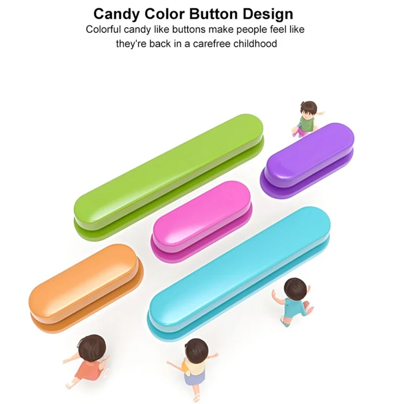 IMAK For Google Pixel 9 Pro XL Magnetic Case Candy Color Anti Drop TPU + PET Back Cover - Blue