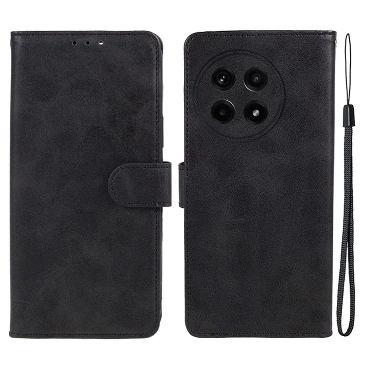 Funda de piel sintética y cartera protectora para OnePlus Ace 5 5G / Ace 5 Pro 5G - Negra