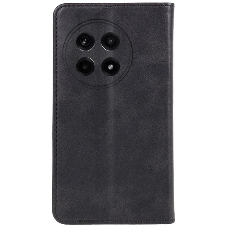Für OnePlus Ace 5 5G / Ace 5 Pro 5G Hülle, starke magnetische PU-Leder-Handyhülle, Kalbleder-Textur