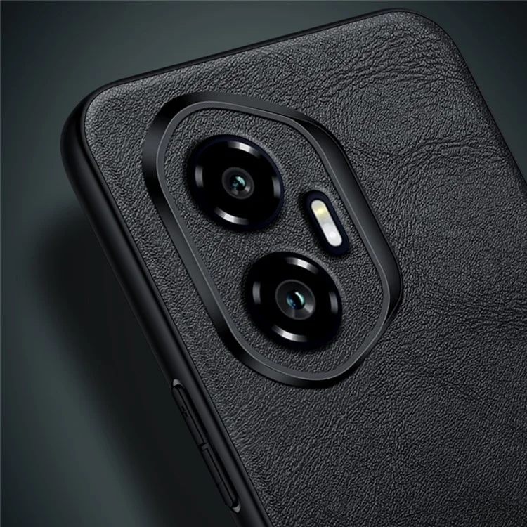 SULADA For Honor 300 Pro Case PU Leather + TPU + PC Back Phone Cover - Black