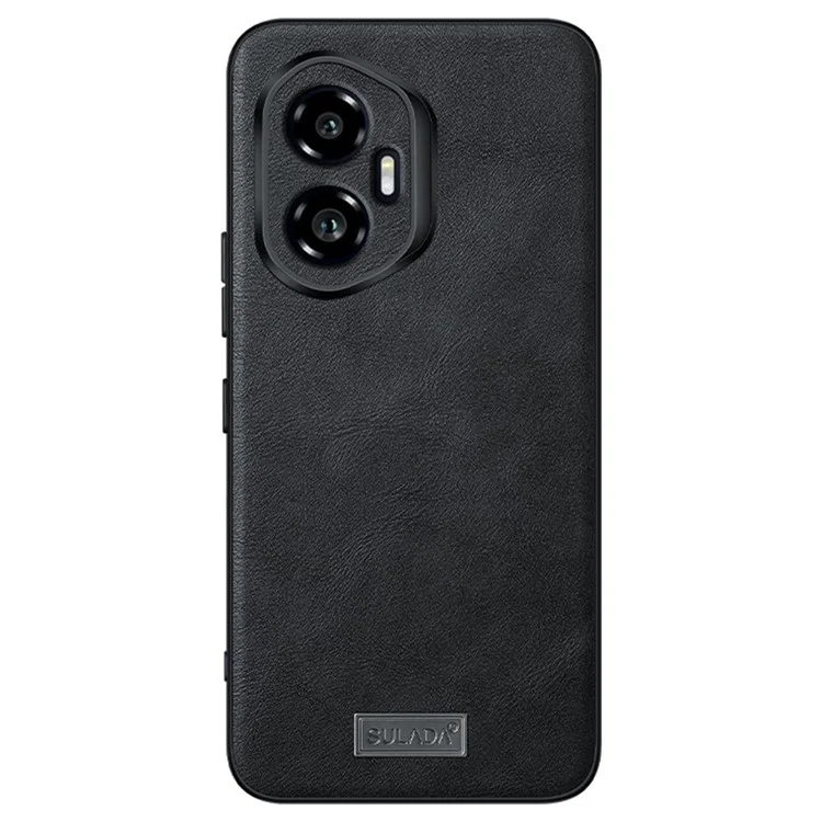 SULADA For Honor 300 Ultra Case PU Leder + TPU + PC Rückseite Handyhülle - Schwarz