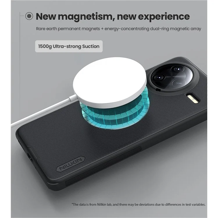 NILLKIN Frosted Shield Pro per Xiaomi Redmi K80 Pro 5G Custodia compatibile con MagSafe PC + Custodia per telefono TPU