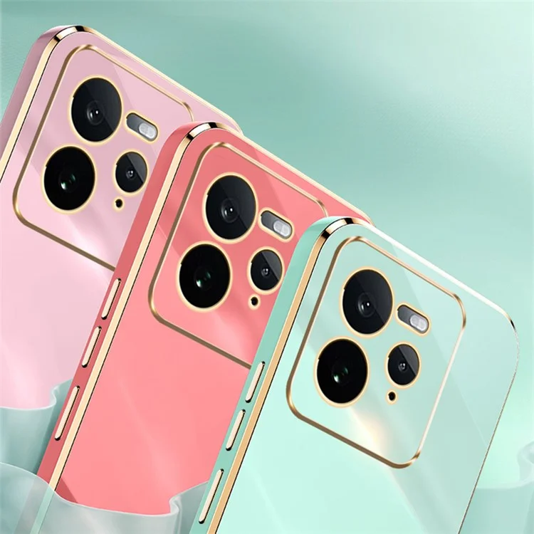 Custodia per Realme GT 7 Pro 5G XINLI con anello di supporto, rivestimento in TPU galvanizzato - Ciano