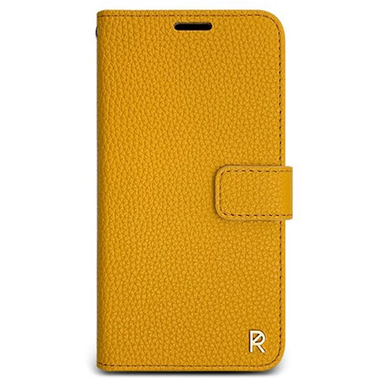 SIMPLY ROAR Funda con tarjetero para iPhone 16 Pro Max de piel - Naranja