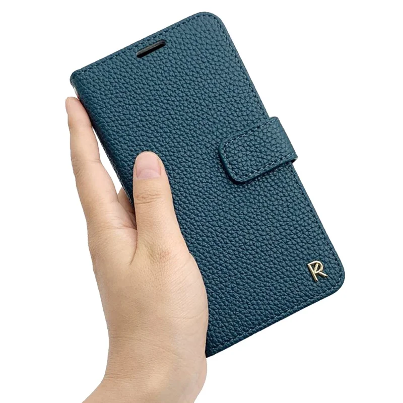 SIMPLY ROAR For iPhone 13 Pro Max Case with Wallet Card Holder Leather Phone Cover - Khaki