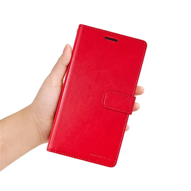 SIMPLY ROAR Lederetui Brieftasche Klapphülle für iPhone 15 Pro - Hellgrün