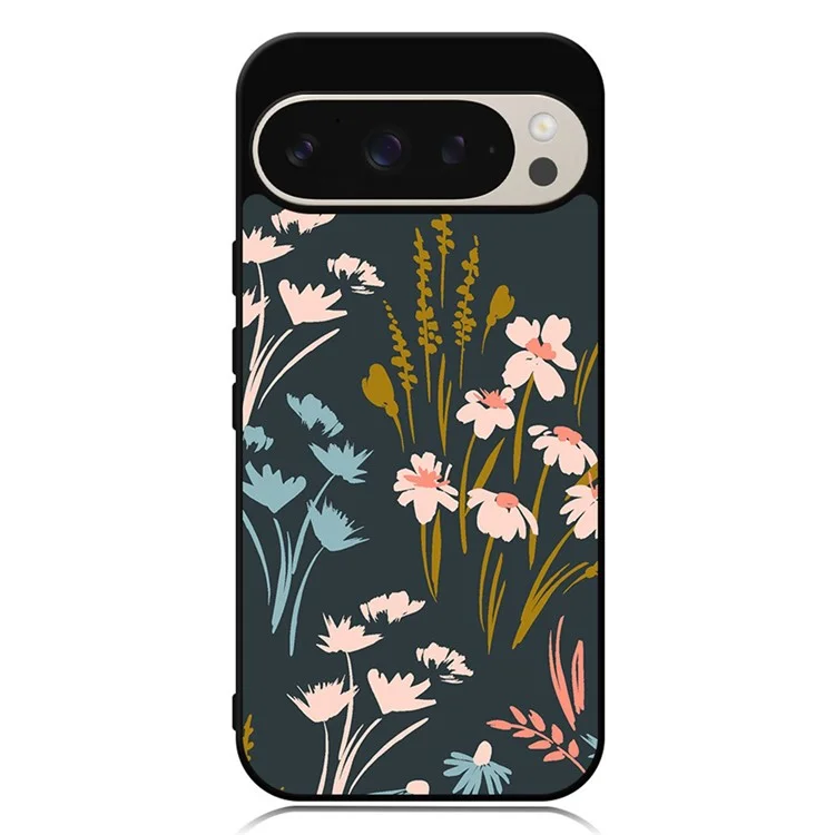 10 pièces / Paquet pour étui Google Pixel 9 / 9 Pro PC + TPU Housse de téléphone Prise en charge de l'impression par transfert thermique