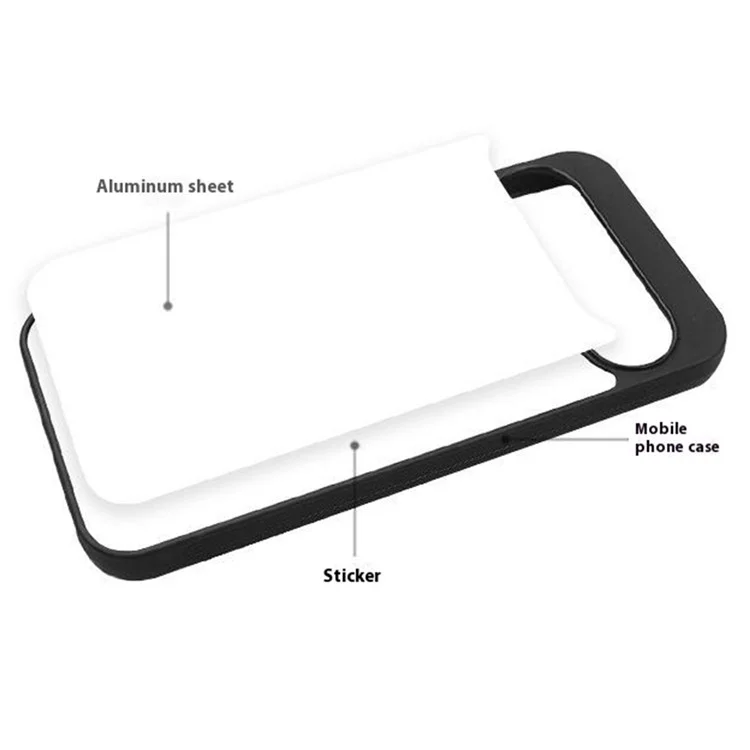 10 pezzi / confezione per Google Pixel 9 Pro XL Cover telefono PC + TPU Supporto stampa a trasferimento di calore