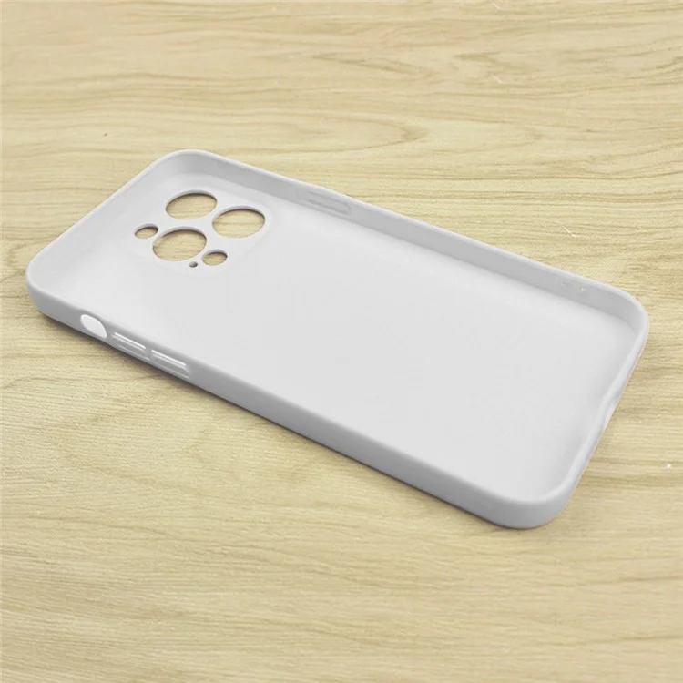 20 piezas / paquete para iPhone 15 Pro Max, estuche compatible con recubrimiento de película 3D de transferencia de calor, carcasa de teléfono suave de TPU.