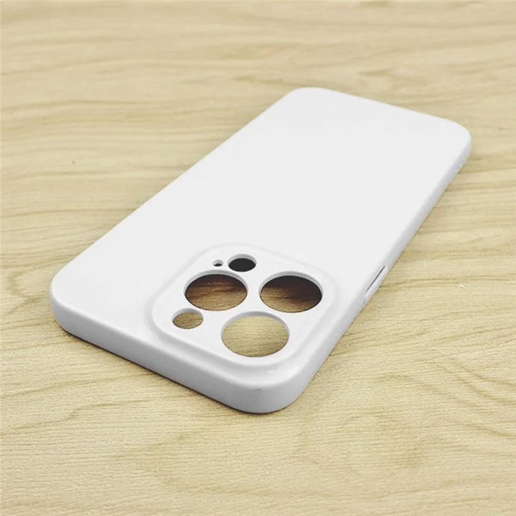 20 piezas / paquete para iPhone 15 Pro Max, estuche compatible con recubrimiento de película 3D de transferencia de calor, carcasa de teléfono suave de TPU.