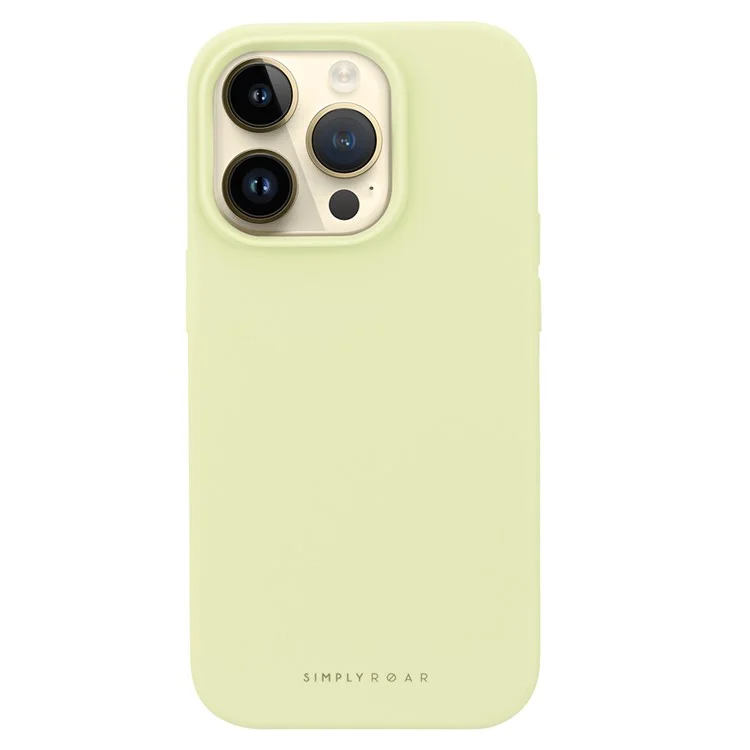 Coque en silicone Morandi pour iPhone 13 Pro - Vert clair