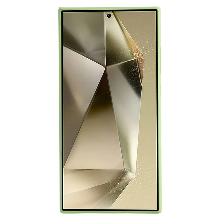 Massenkauf für Samsung Galaxy S24 Ultra Hülle Silikon stoßfest Schutzhülle - Matcha Grün