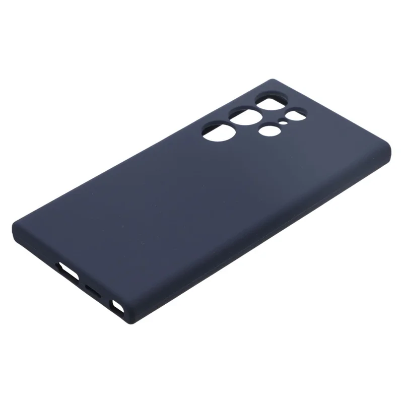 Bulk Purchasing For Samsung Galaxy S24 Ultra Case Silicone Shockproof Protective Phone Shell - Dark Blue