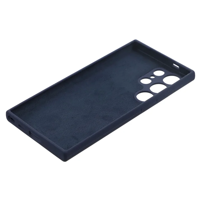 Bulk Purchasing For Samsung Galaxy S24 Ultra Case Silicone Shockproof Protective Phone Shell - Dark Blue