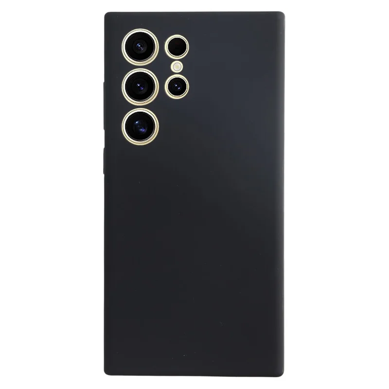 Bulk Purchasing For Samsung Galaxy S24 Ultra Case Silicone Shockproof Protective Phone Shell - Black