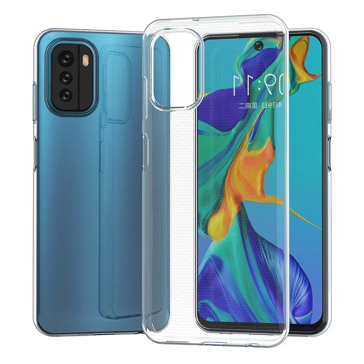 For Nokia G60 5G Ultra Slim Anti-Scratch Soft TPU Cell Phone Case Super Clear Mobile Phone Cover
