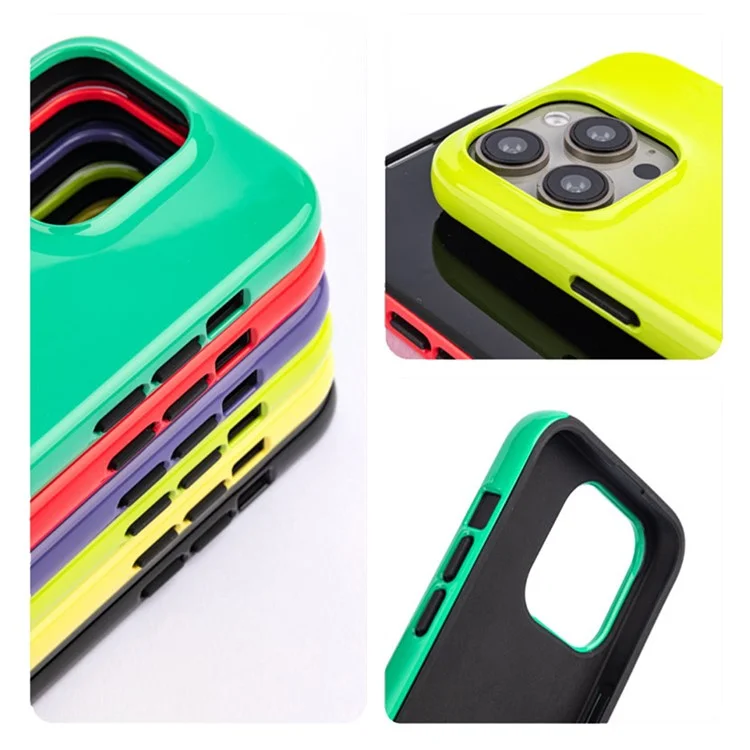 SIMPLY ROAR Capa compatível com iPhone 13 Pro com MagSafe, à prova de choques - Preta