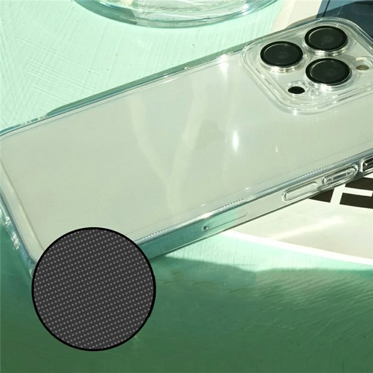 SIMPLY ROAR Custodia per iPhone 13 Pro Max Cristallo Chiaro Copertura Telefonica in TPU con Pellicola Obiettivo