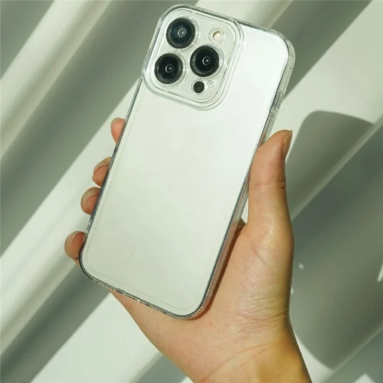 SIMPLY ROAR Custodia per iPhone 13 Pro Max Cristallo Chiaro Copertura Telefonica in TPU con Pellicola Obiettivo