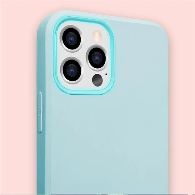 SIMPLY ROAR Coque pour iPhone 14 Pro Max en TPU souple avec texture de silicone liquide - Beige