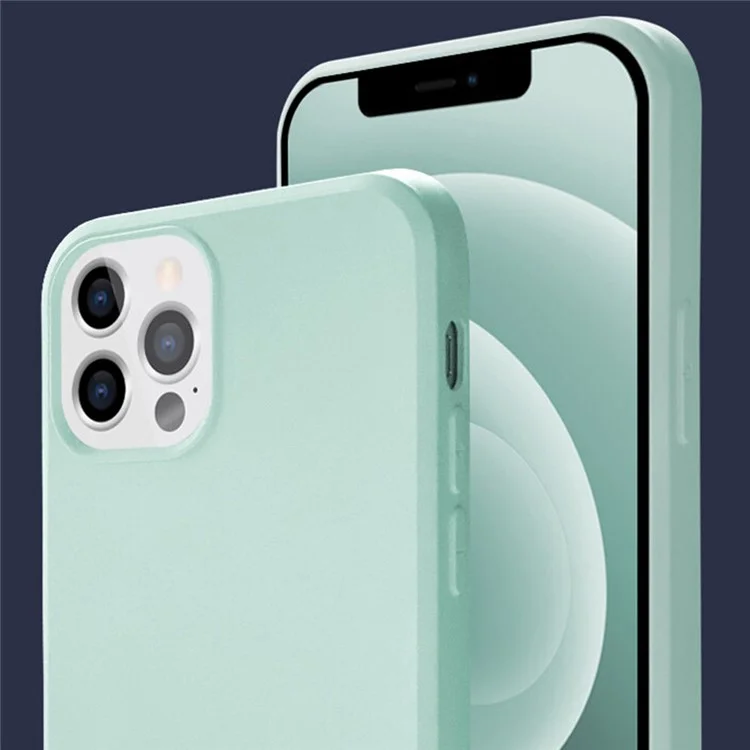 SIMPLY ROAR Custodia per iPhone 13 Pro Max Copertura posteriore in TPU morbido con texture simile al silicone liquido - Rosa