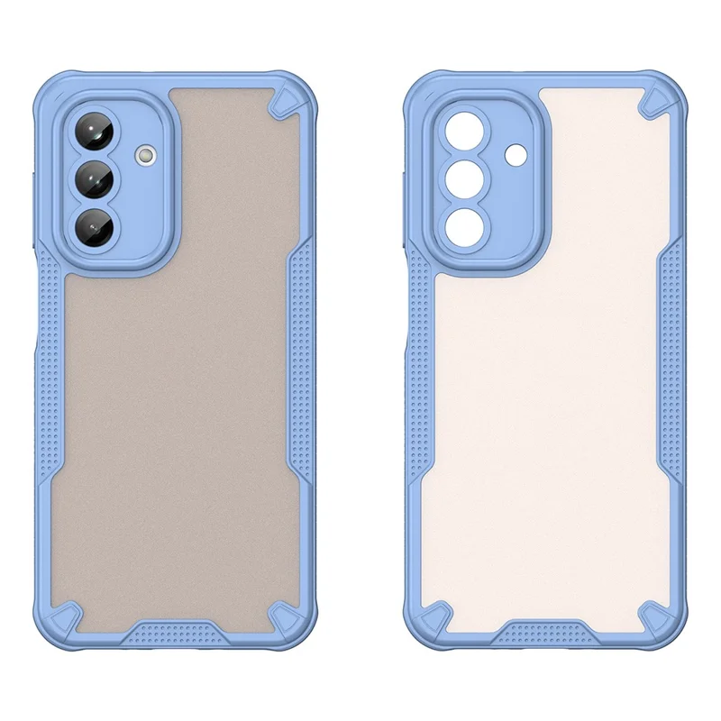 For Samsung Galaxy A26 5G Case Hybrid Frosted Phone Back Cover - Blue