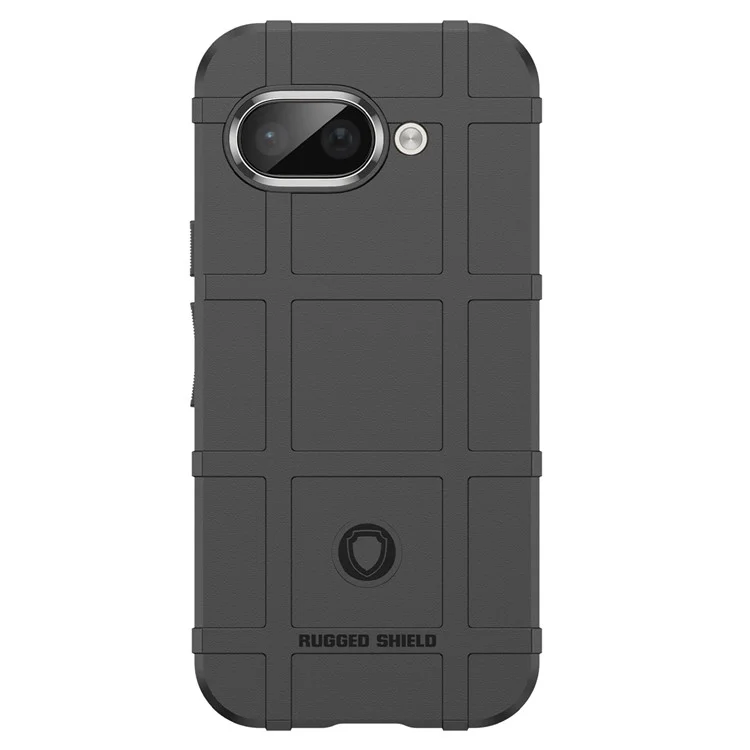 Для Google Pixel 9a чехол с сетчатым дизайном, мягкий ТПУ, защита от царапин - черный