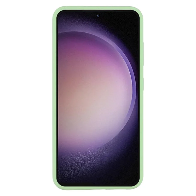 Funda para teléfono móvil Samsung Galaxy S23+ de silicona líquida a prueba de caídas - Verde