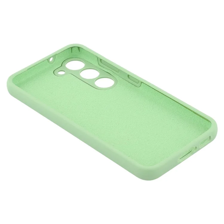 Funda para teléfono móvil Samsung Galaxy S23+ de silicona líquida a prueba de caídas - Verde