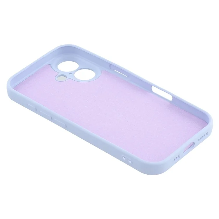 Capa para iPhone 16 Plus compatível com MagSafe, à prova de choque, em TPU - Roxo claro