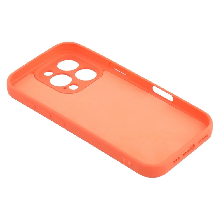 Capa para iPhone 16 Pro compatível com MagSafe, à prova de choque, em TPU - Laranja