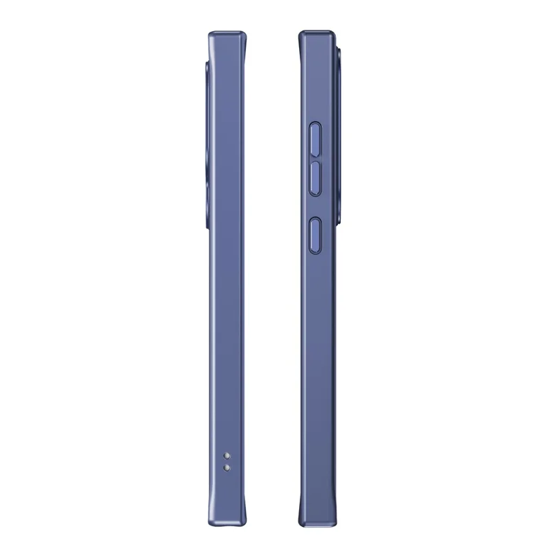 Funda compatible con Samsung Galaxy S25 Ultra para MagSafe, anti-caída de TPU + PC con soporte - Azul