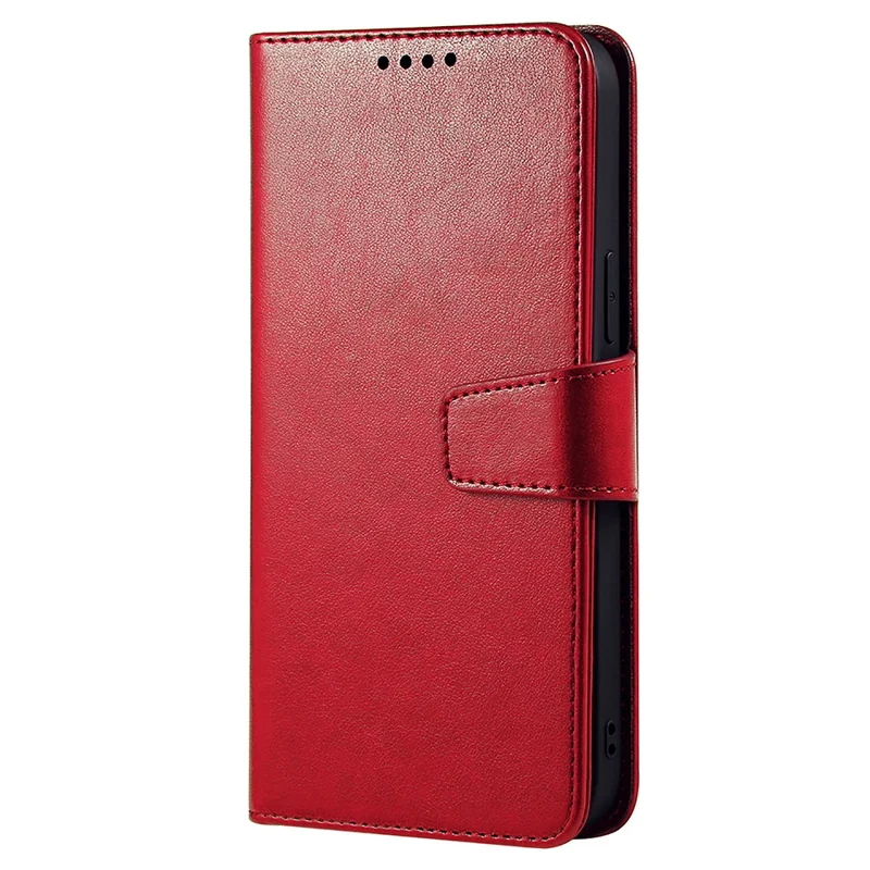 For Samsung Galaxy A05s 4G Case Stand Card Holder Wallet Leather Phone Cover - Red