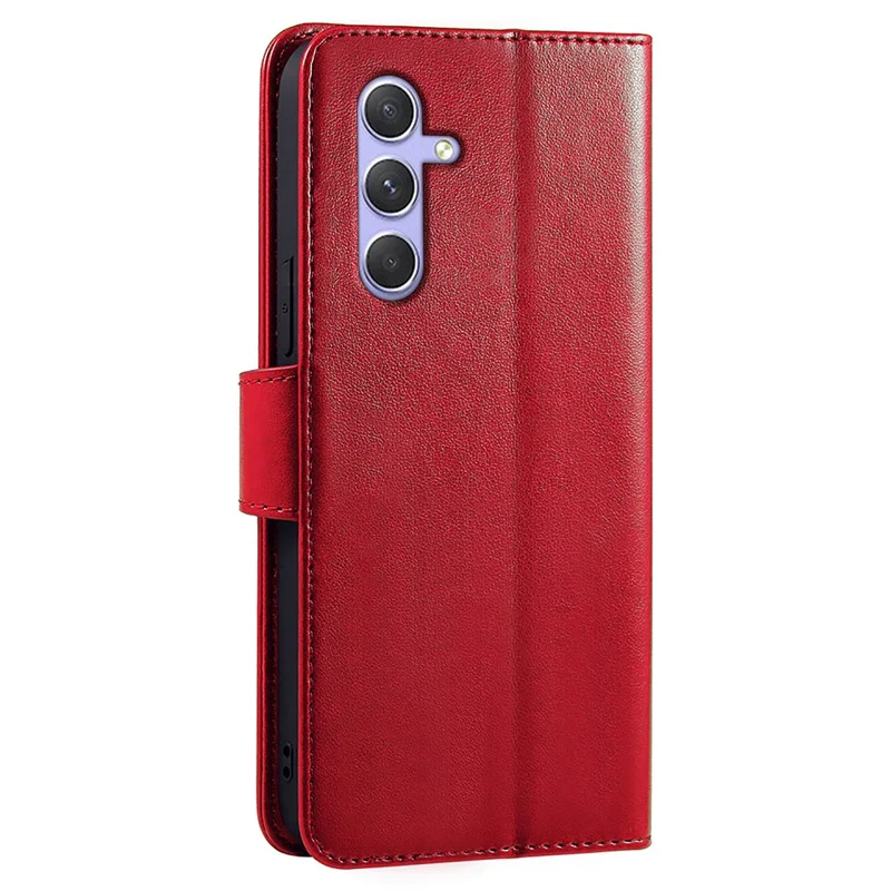 For Samsung Galaxy A05s 4G Case Stand Card Holder Wallet Leather Phone Cover - Red