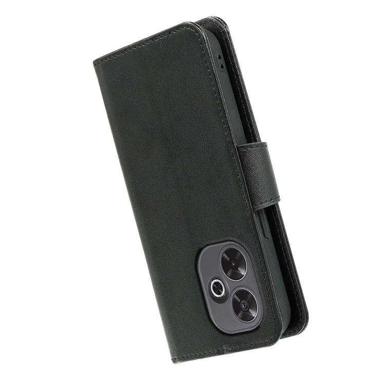 Étui pour Xiaomi Redmi 13 5G Support Porte-Carte Portefeuille Housse en Cuir pour Téléphone - Noir