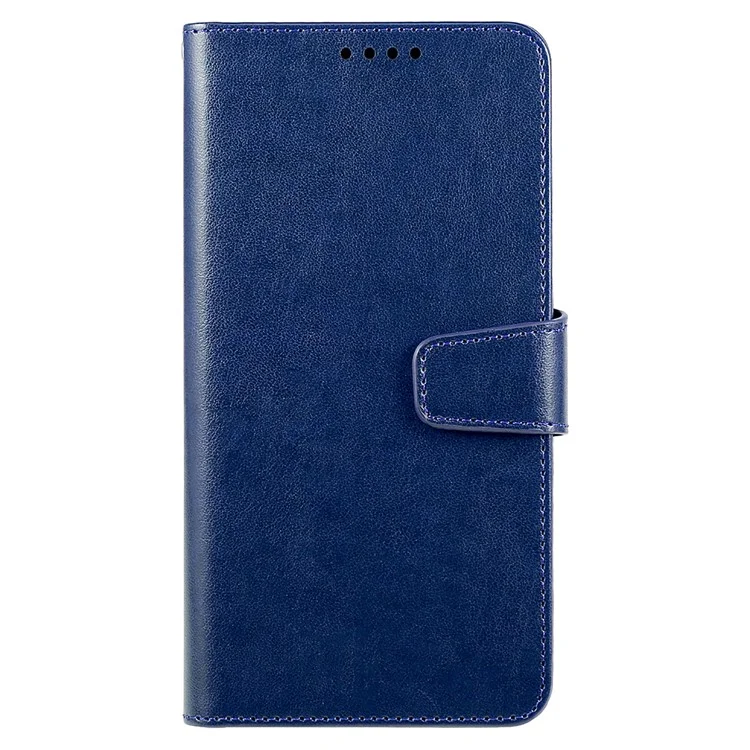 Étui pour Xiaomi Redmi Note 13 5G avec support, porte-carte et portefeuille en cuir - Bleu