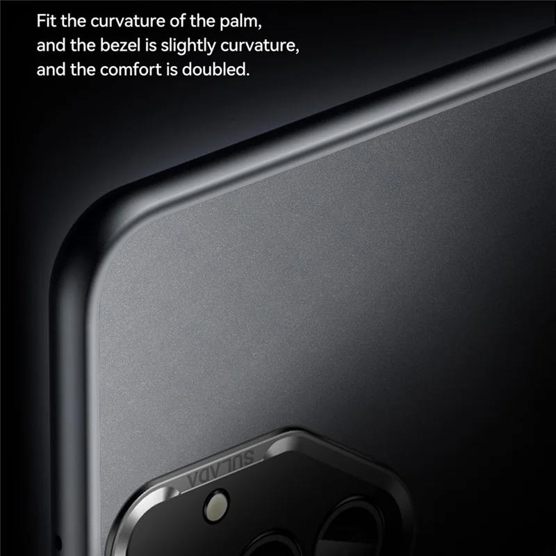 Coque Samsung Galaxy S25+ SULADA en PC+TPU, antichoc, mate, protecteur de téléphone - Gris