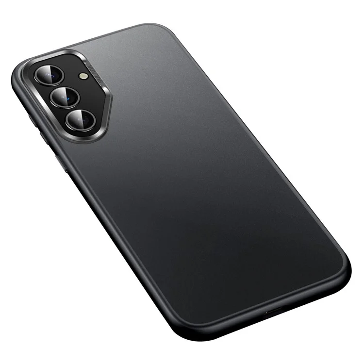 Capa para Samsung Galaxy S25 SULADA, PC+TPU, à prova de choque, fosca, proteção de telefone - Preta