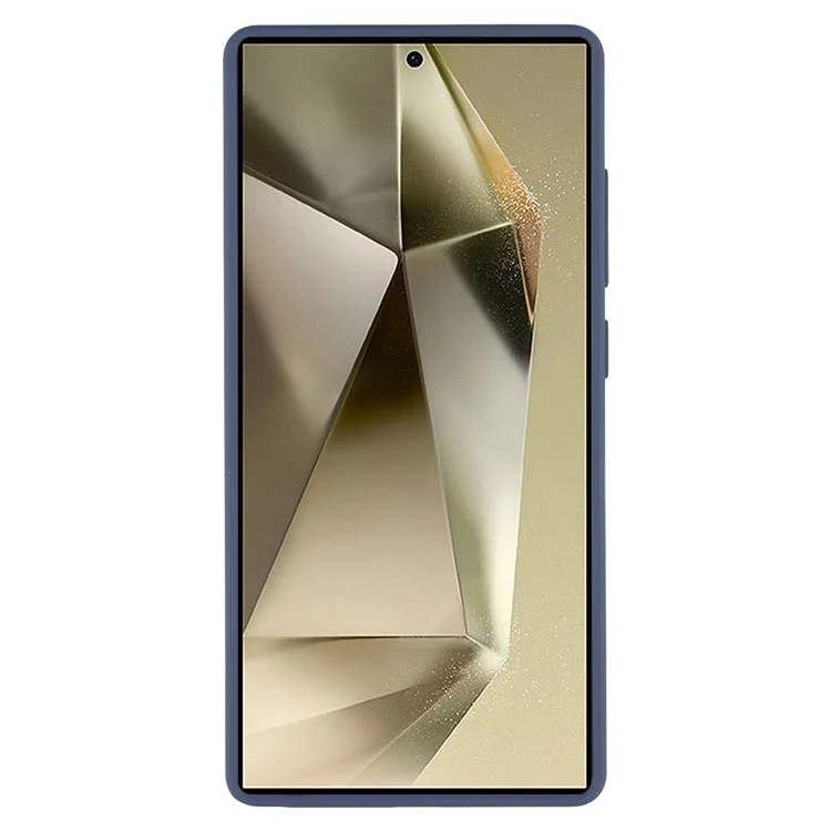 Custodia per Samsung Galaxy S25 Ultra Skin Touch Opaca Anti-Graffio PC + TPU Copertura Posteriore del Telefono - Zaffiro