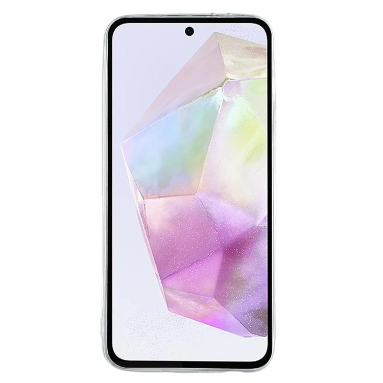 UNITHIN case for Samsung Galaxy S25, ultra-thin 0.7 mm, clear TPU, drop protection, with precise cutouts