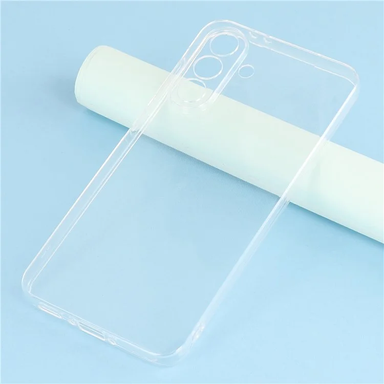 UNITHIN case for Samsung Galaxy S25, ultra-thin 0.7 mm, clear TPU, drop protection, with precise cutouts